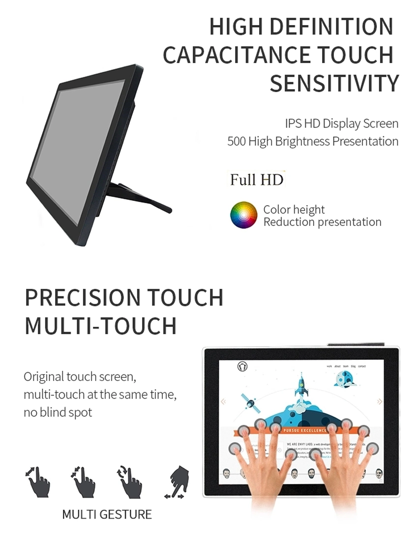 32 Inch Original LCD Panel Capacitive Touch Screen Industrial All in One PC for Vending Machine